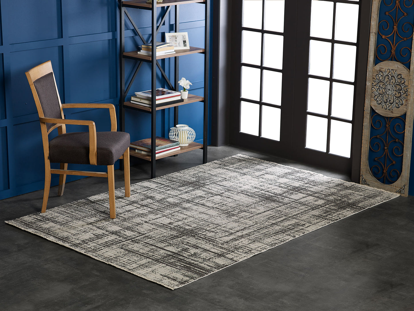 BOHEMIAN DO14A GREY CREAM