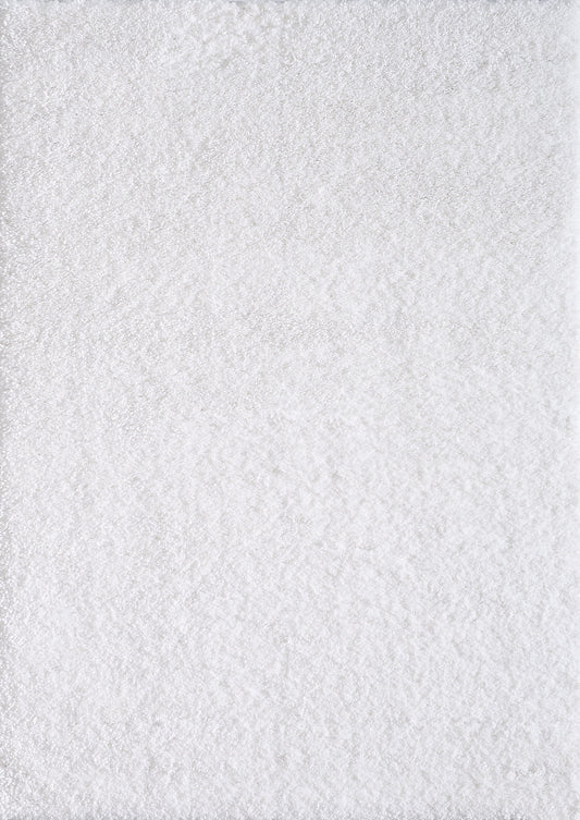 PLAIN SHAGGY 01800A WHITE